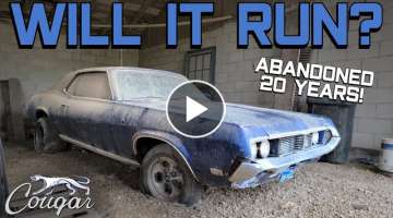 Will a BARN FIND Cougar Run & Drive After 20+ YEARS!?